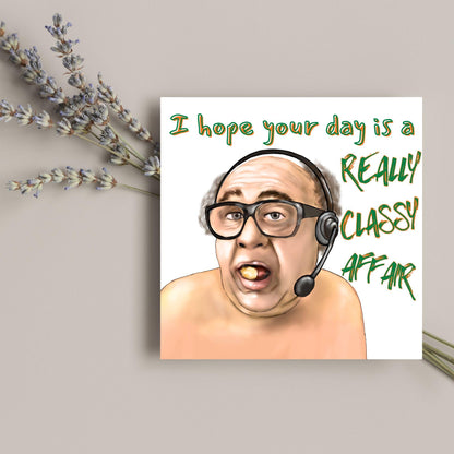 Always Sunny in Philadelphia Card, Frank Reynolds, Always Sunny Funny Birthday Card, TV Show Funny Card for Friend