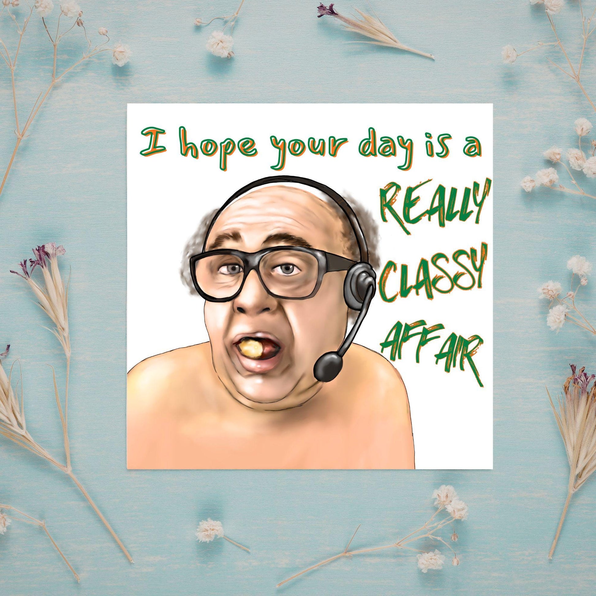 Always Sunny in Philadelphia Card, Frank Reynolds, Always Sunny Funny Birthday Card, TV Show Funny Card for Friend