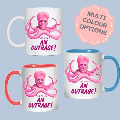 The Mighty Boosh Mug, Tony Harrison Outrage, Noel Fielding, Surreal TV, Birthday Gift For Boosh Fan - Multi Colour Options