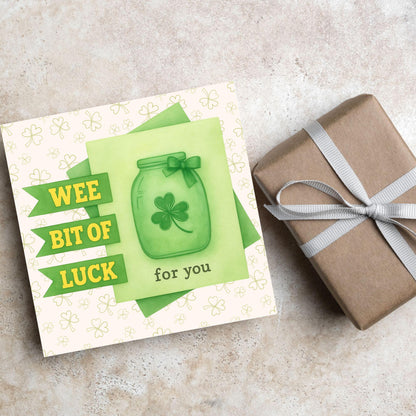 Good Luck Card, Exam Card, Lucky Clover Card, Driving Test, Travelling Card, New Job Card, Emigrating Card, Leaving Card