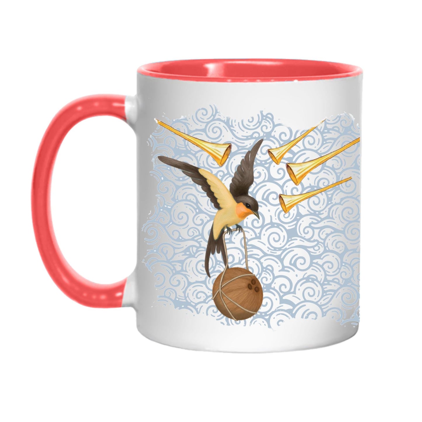 Python Mug, Fully Laden Swallow, Birthday Gift for Comedy Fans, High Quality Print Mug - Multi Colour Options