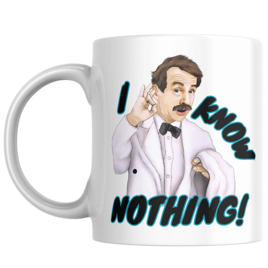 Manuel Mug, Funny Gift, I Know Nothing, British Comedy Mug - Multi Colour Options