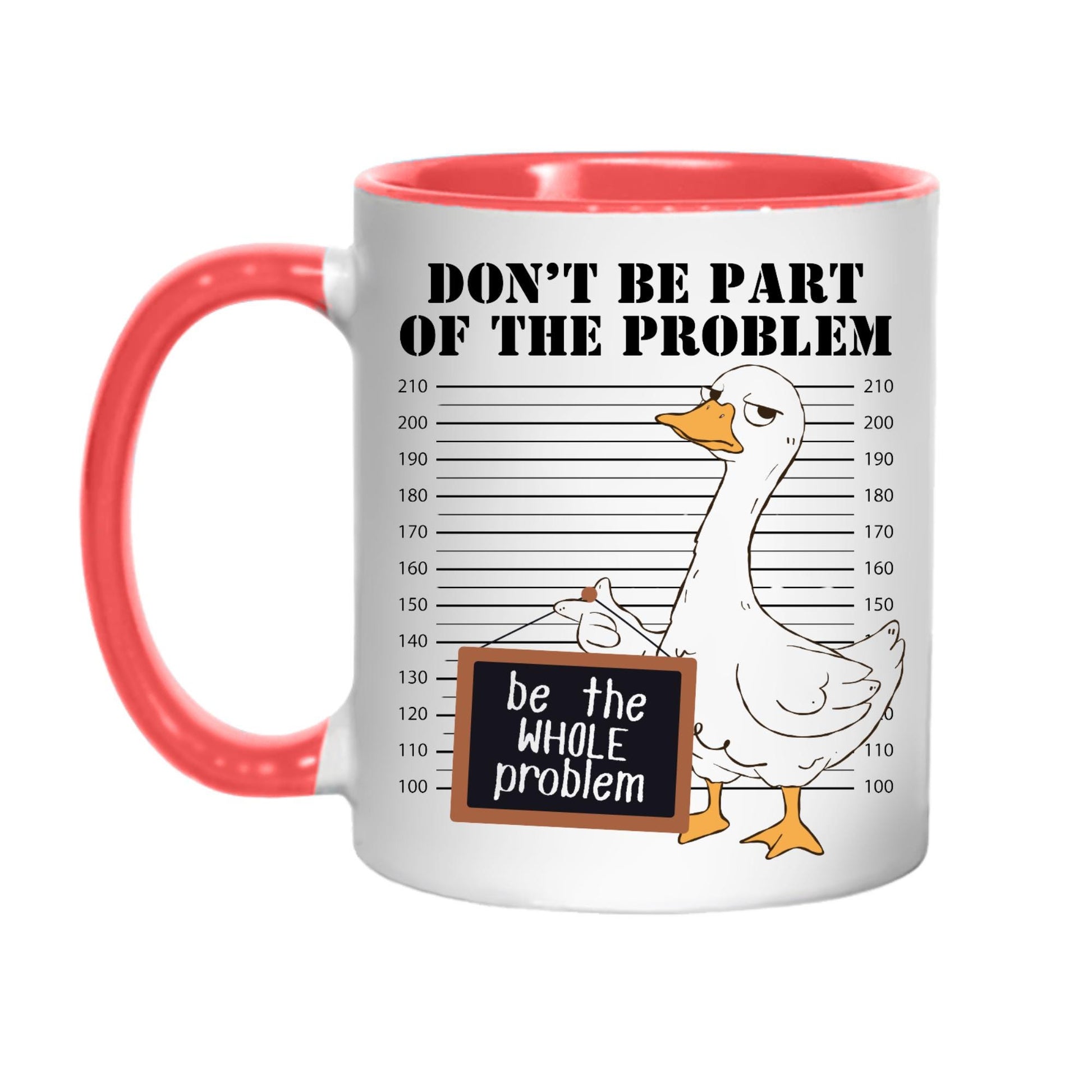 Silly Goose Mug, Funny Coffee Cup, Bird Gift - Multi Colour Options