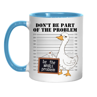 Silly Goose Mug, Funny Coffee Cup, Bird Gift - Multi Colour Options