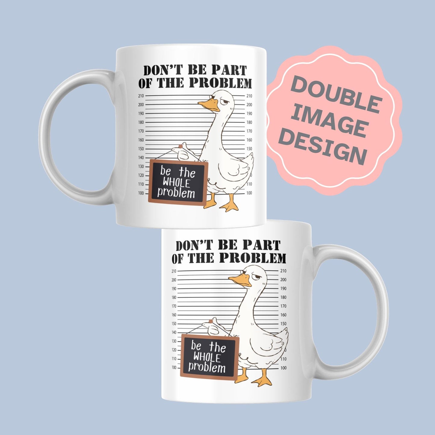 Silly Goose Mug, Funny Coffee Cup, Bird Gift - Multi Colour Options
