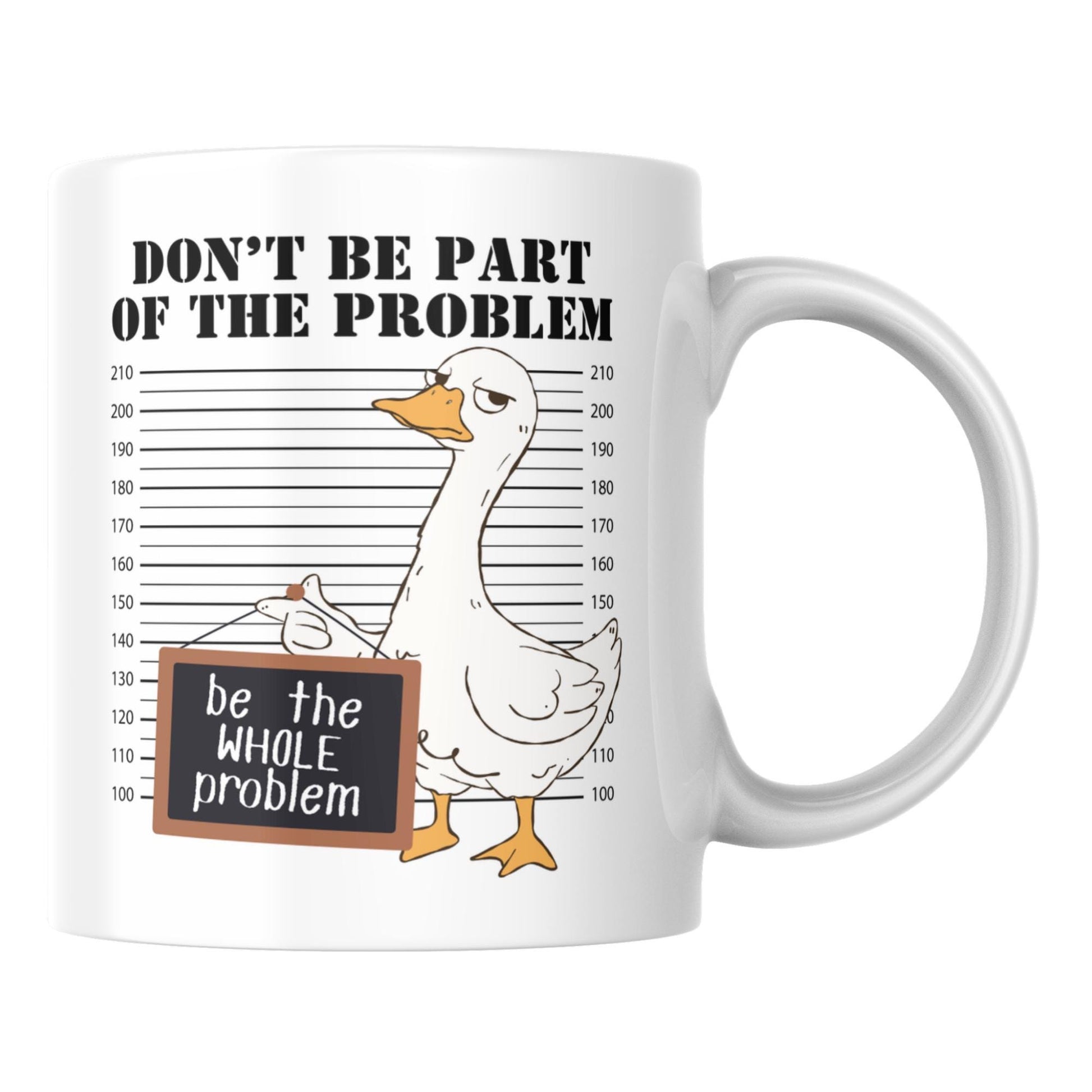 Silly Goose Mug, Funny Coffee Cup, Bird Gift - Multi Colour Options