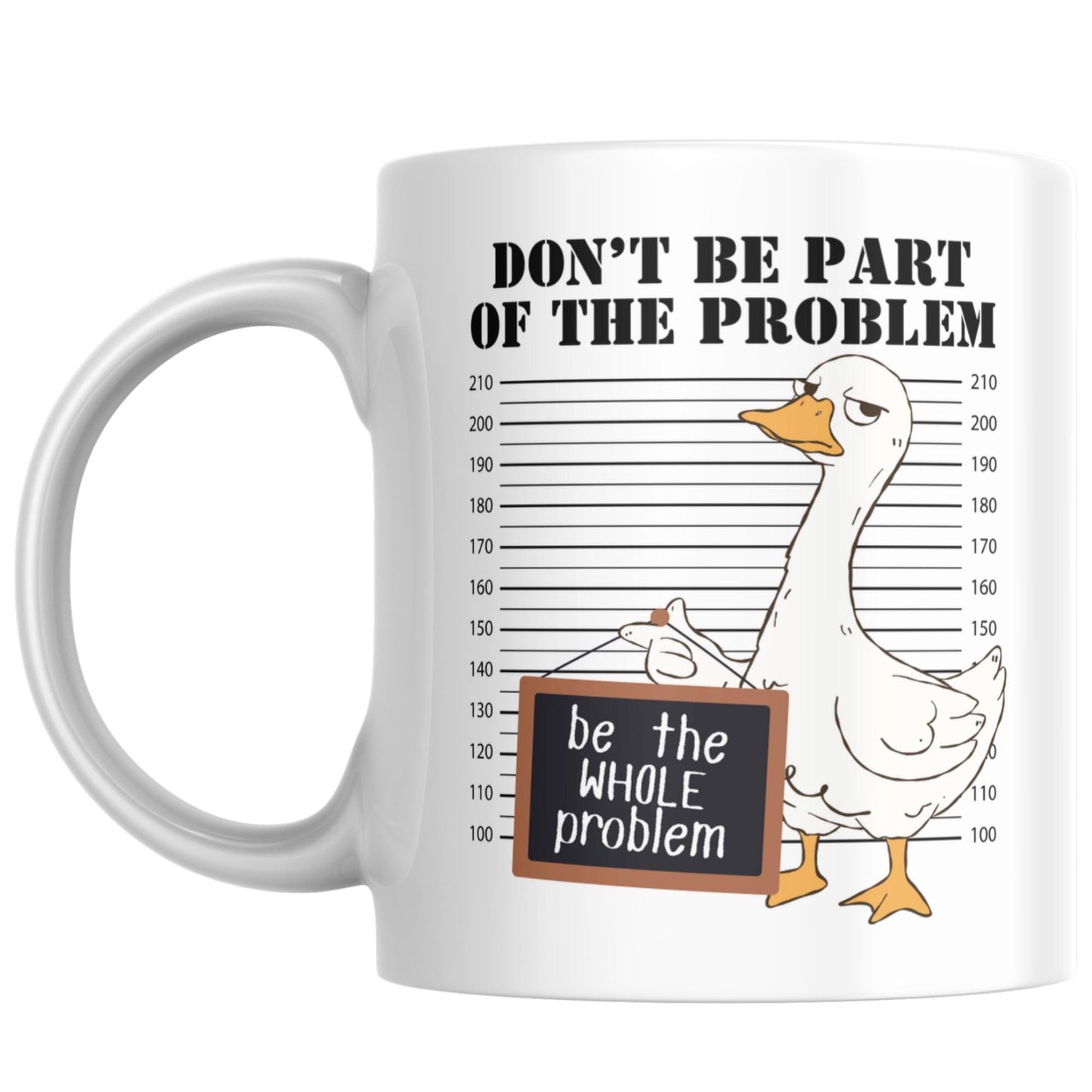 Silly Goose Mug, Funny Coffee Cup, Bird Gift - Multi Colour Options
