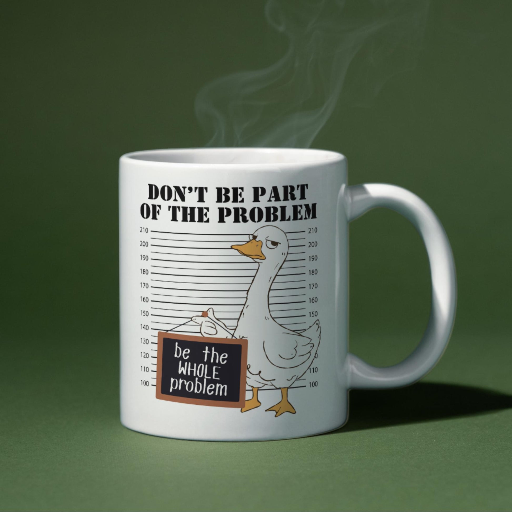 Silly Goose Mug, Funny Coffee Cup, Bird Gift - Multi Colour Options
