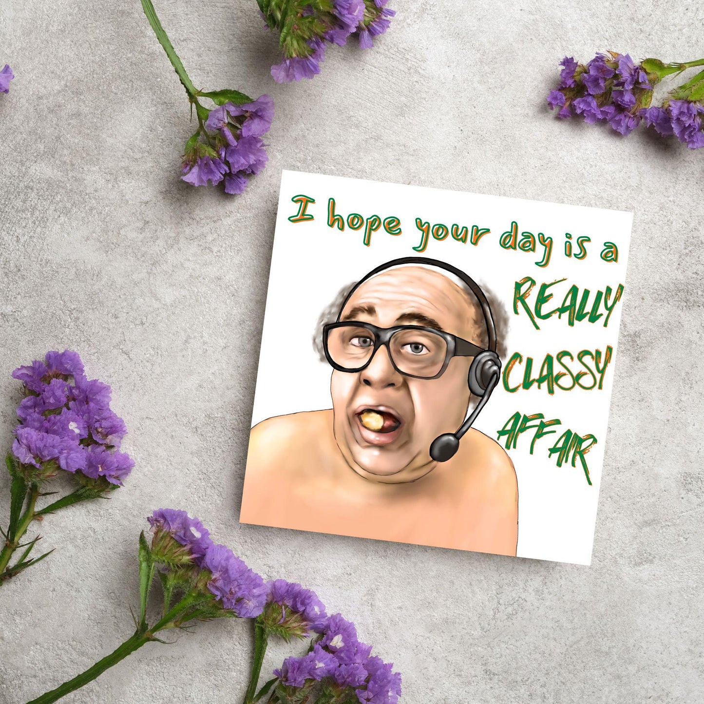 Always Sunny in Philadelphia Card, Frank Reynolds, Always Sunny Funny Birthday Card, TV Show Funny Card for Friend