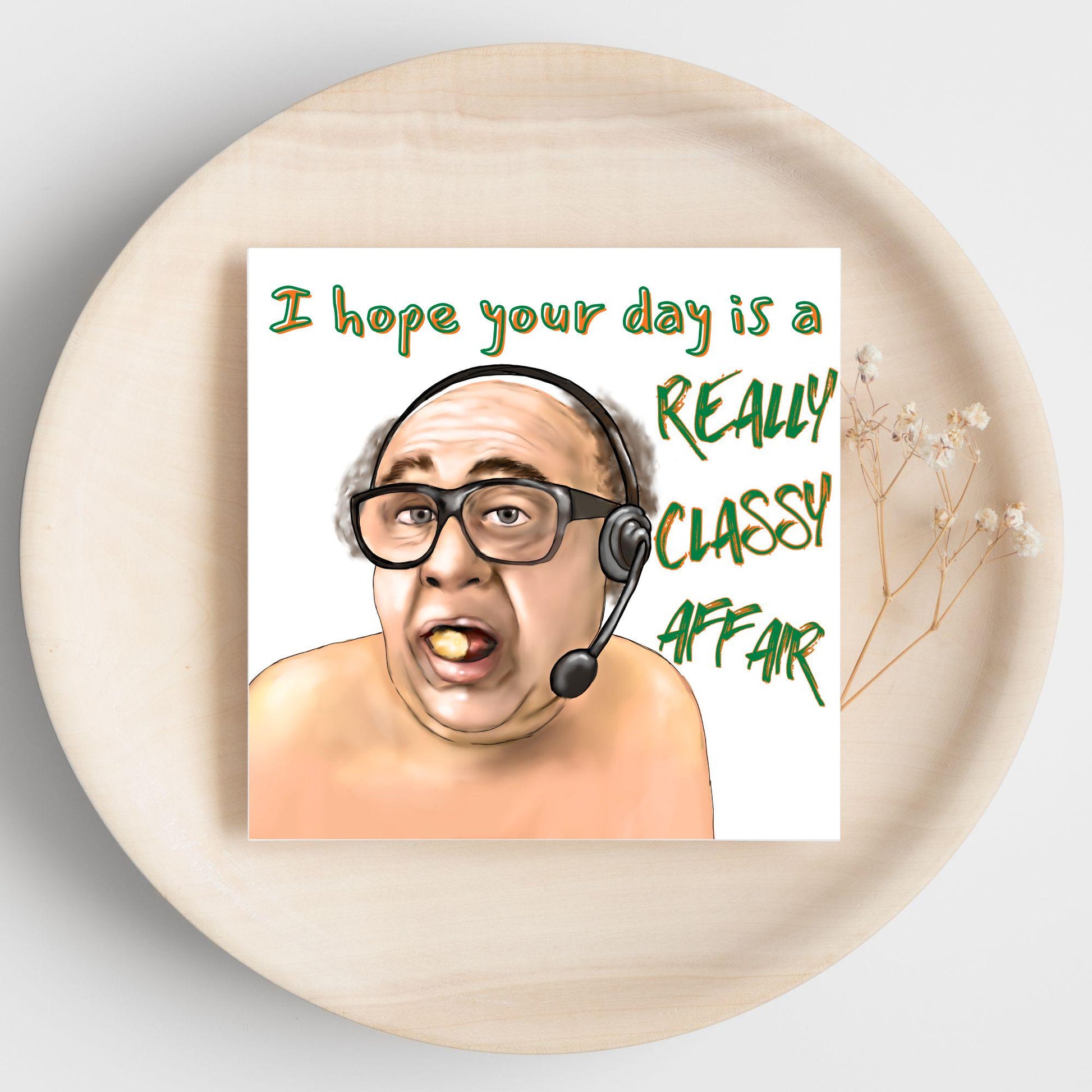 Always Sunny in Philadelphia Card, Frank Reynolds, Always Sunny Funny Birthday Card, TV Show Funny Card for Friend
