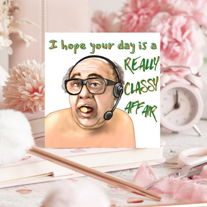 Always Sunny in Philadelphia Card, Frank Reynolds, Always Sunny Funny Birthday Card, TV Show Funny Card for Friend