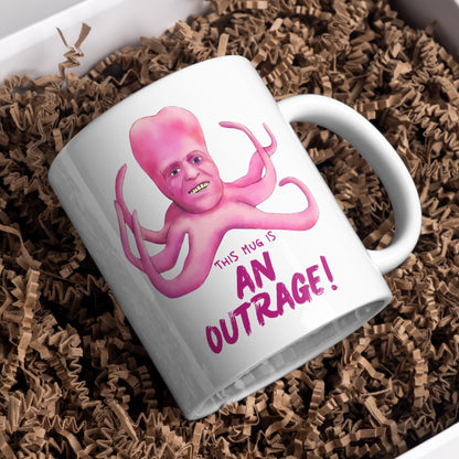 The Mighty Boosh Mug, Tony Harrison Outrage, Noel Fielding, Surreal TV, Birthday Gift For Boosh Fan - Multi Colour Options