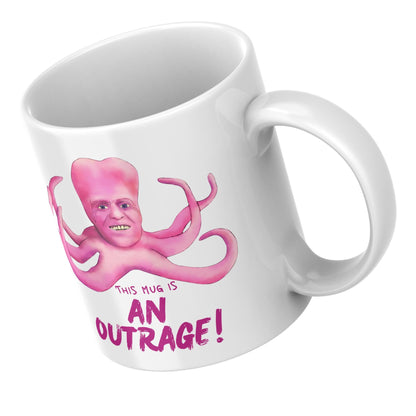 The Mighty Boosh Mug, Tony Harrison Outrage, Noel Fielding, Surreal TV, Birthday Gift For Boosh Fan - Multi Colour Options