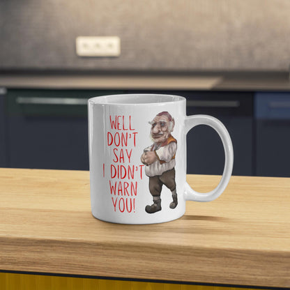 Labyrinth Hoggle Mug, Tea Cup, 80's Classic, Fantasy Movie, Cult Film Gift - Multi Colour Options