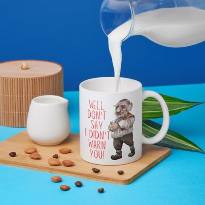 Labyrinth Hoggle Mug, Tea Cup, 80's Classic, Fantasy Movie, Cult Film Gift - Multi Colour Options