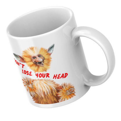 Labyrinth Fiery Mug, Tea Cup, 80's Classic, Fantasy Movie, Cult Film Gift - Multi Colour Options