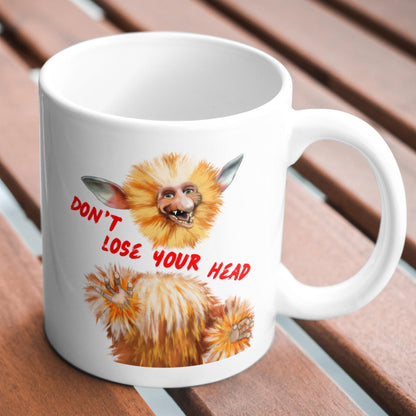 Labyrinth Fiery Mug, Tea Cup, 80's Classic, Fantasy Movie, Cult Film Gift - Multi Colour Options