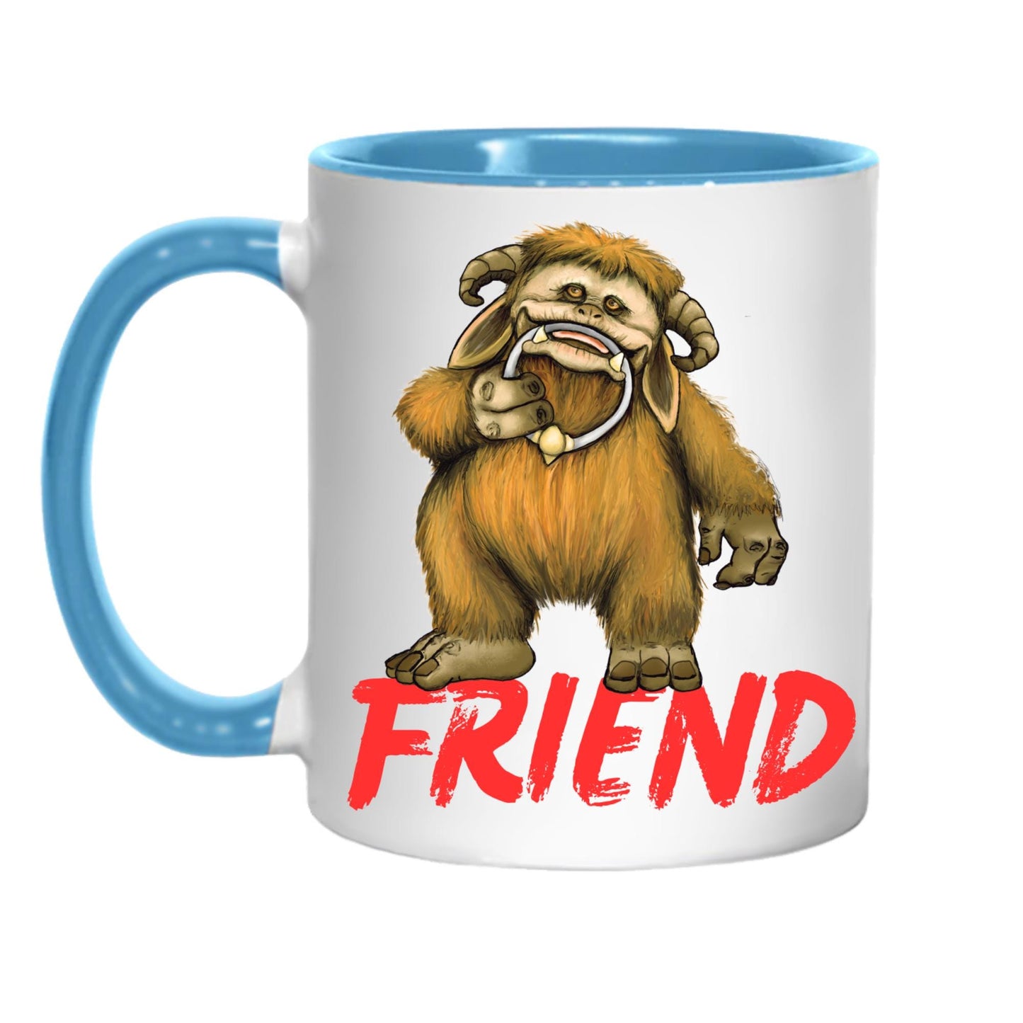 Labyrinth Ludo Mug, Tea Cup, 80's Classic, Fantasy Movie, Cult Film Gift - Multi Colour Options