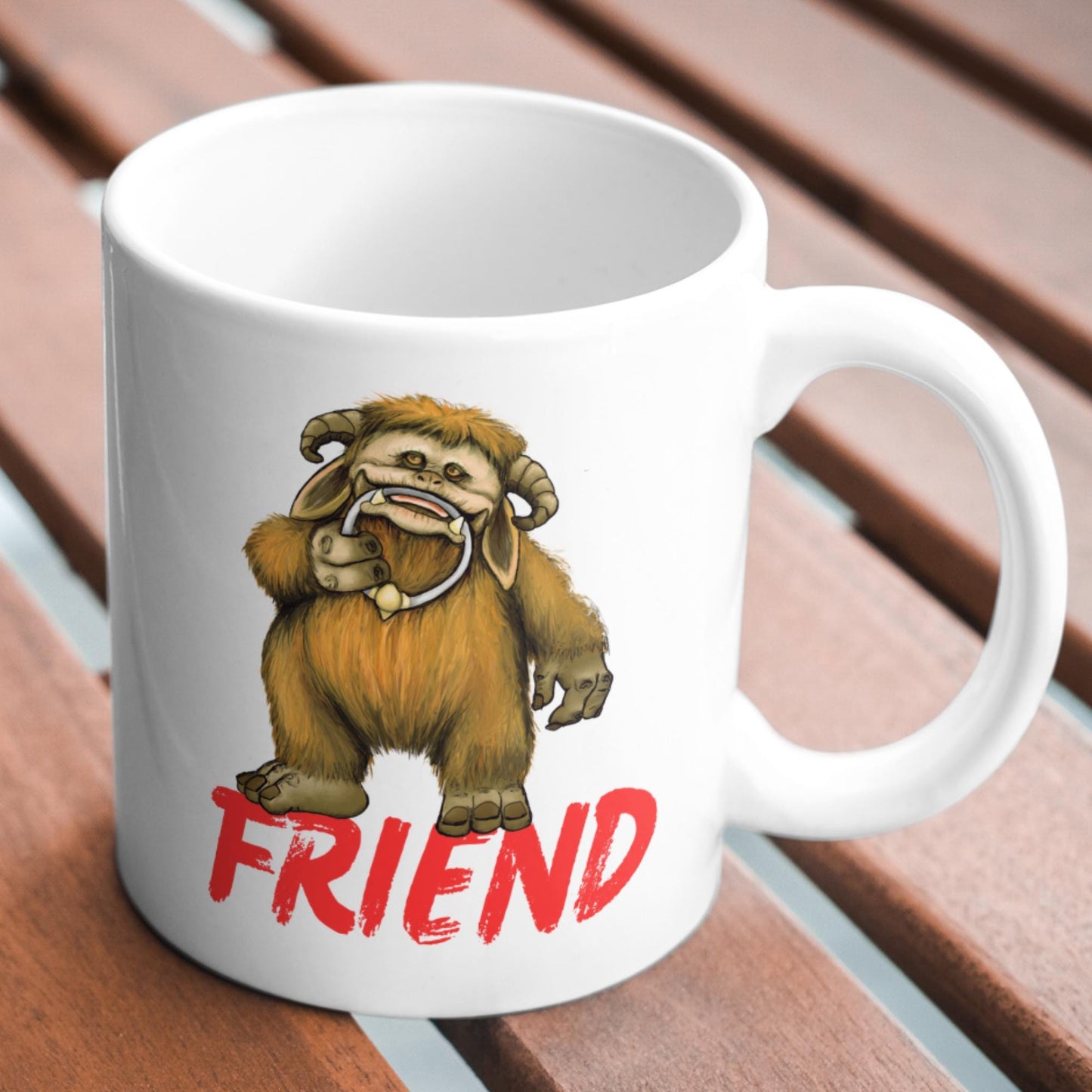 Labyrinth Ludo Mug, Tea Cup, 80's Classic, Fantasy Movie, Cult Film Gift - Multi Colour Options
