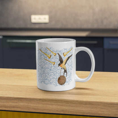 Python Mug, Fully Laden Swallow, Birthday Gift for Comedy Fans, High Quality Print Mug - Multi Colour Options
