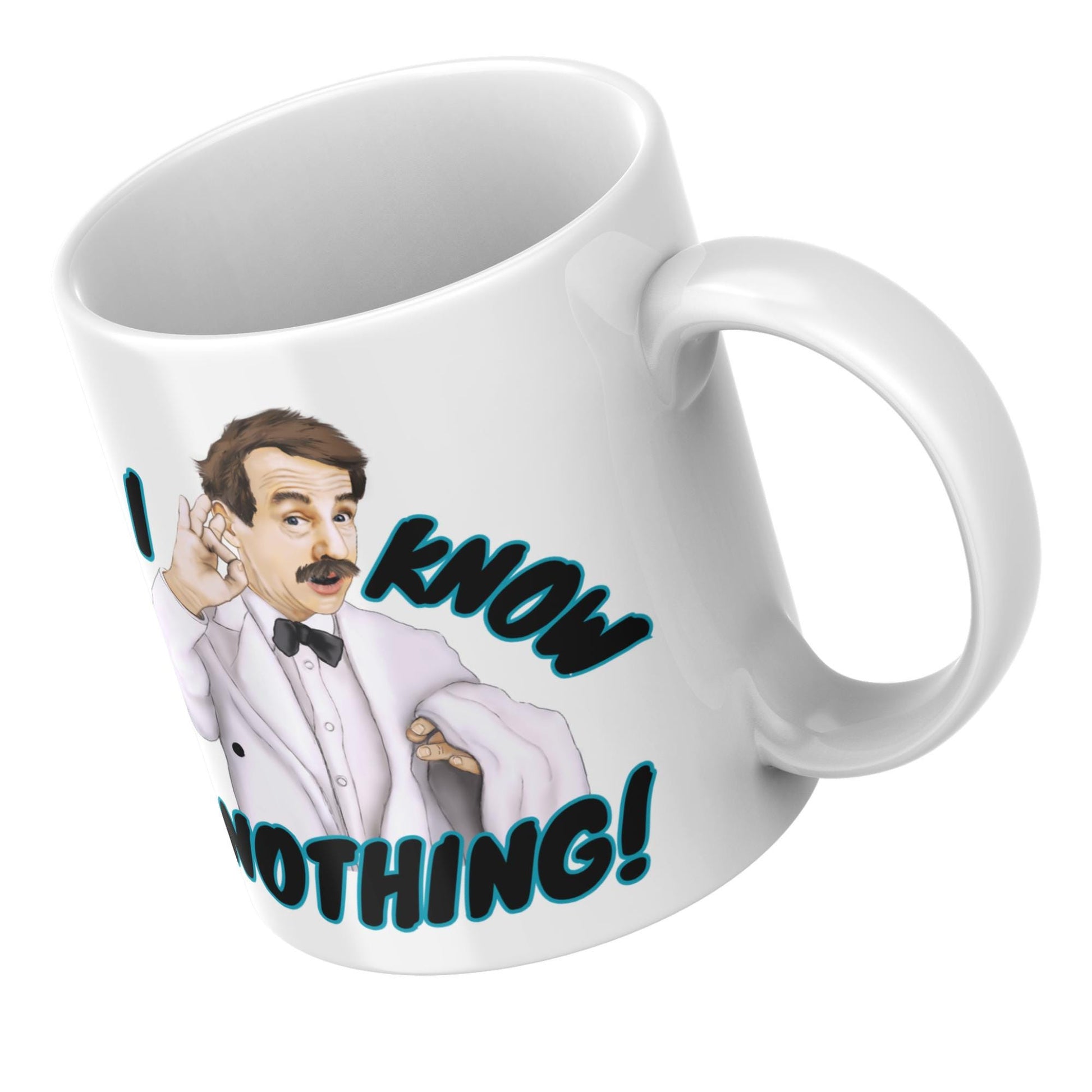 Manuel Mug, Funny Gift, I Know Nothing, British Comedy Mug - Multi Colour Options