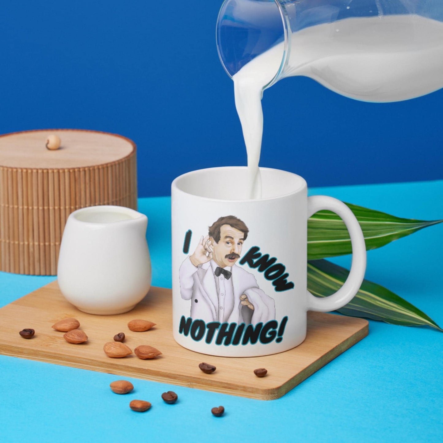 Manuel Mug, Funny Gift, I Know Nothing, British Comedy Mug - Multi Colour Options
