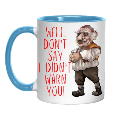 Labyrinth Hoggle Mug, Tea Cup, 80's Classic, Fantasy Movie, Cult Film Gift - Multi Colour Options