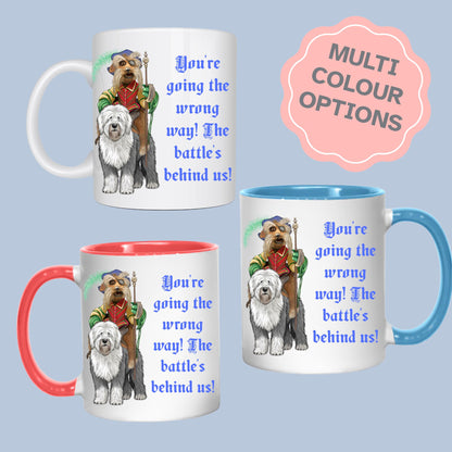 Labyrinth Sir Didymus Mug, Tea Cup, 80's Classic, Fantasy Movie, Cult Film Gift - Multi Colour Options