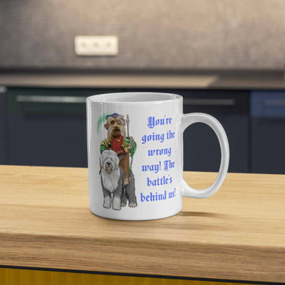Labyrinth Sir Didymus Mug, Tea Cup, 80's Classic, Fantasy Movie, Cult Film Gift - Multi Colour Options
