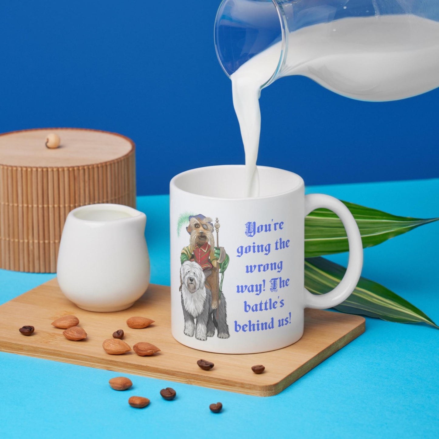 Labyrinth Sir Didymus Mug, Tea Cup, 80's Classic, Fantasy Movie, Cult Film Gift - Multi Colour Options