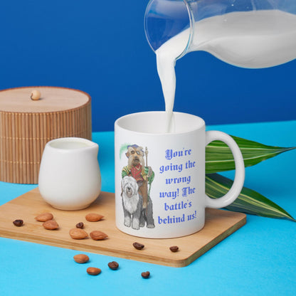 Labyrinth Sir Didymus Mug, Tea Cup, 80's Classic, Fantasy Movie, Cult Film Gift - Multi Colour Options