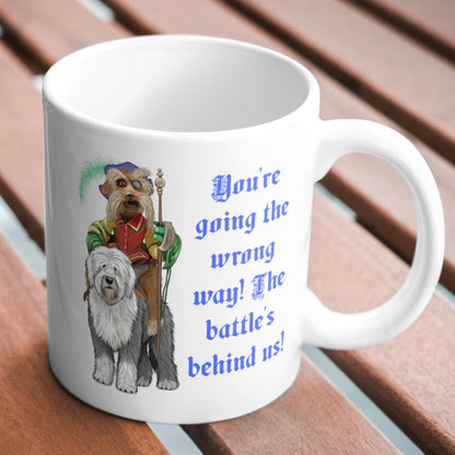 Labyrinth Sir Didymus Mug, Tea Cup, 80's Classic, Fantasy Movie, Cult Film Gift - Multi Colour Options