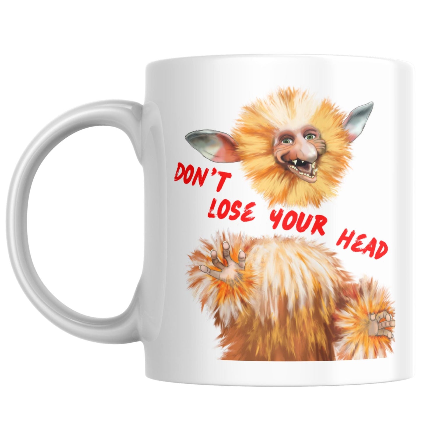 Labyrinth Fiery Mug, Tea Cup, 80's Classic, Fantasy Movie, Cult Film Gift - Multi Colour Options