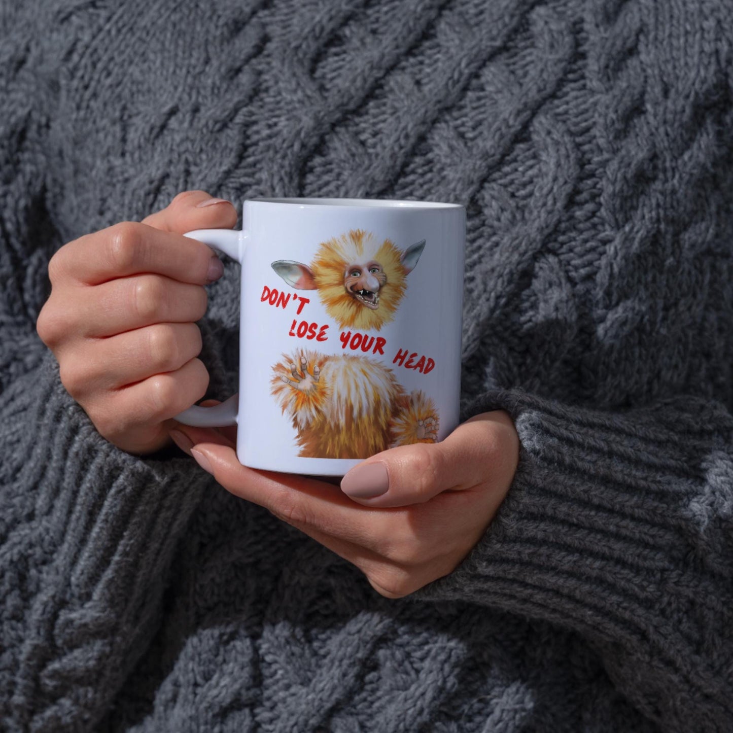 Labyrinth Fiery Mug, Tea Cup, 80's Classic, Fantasy Movie, Cult Film Gift - Multi Colour Options