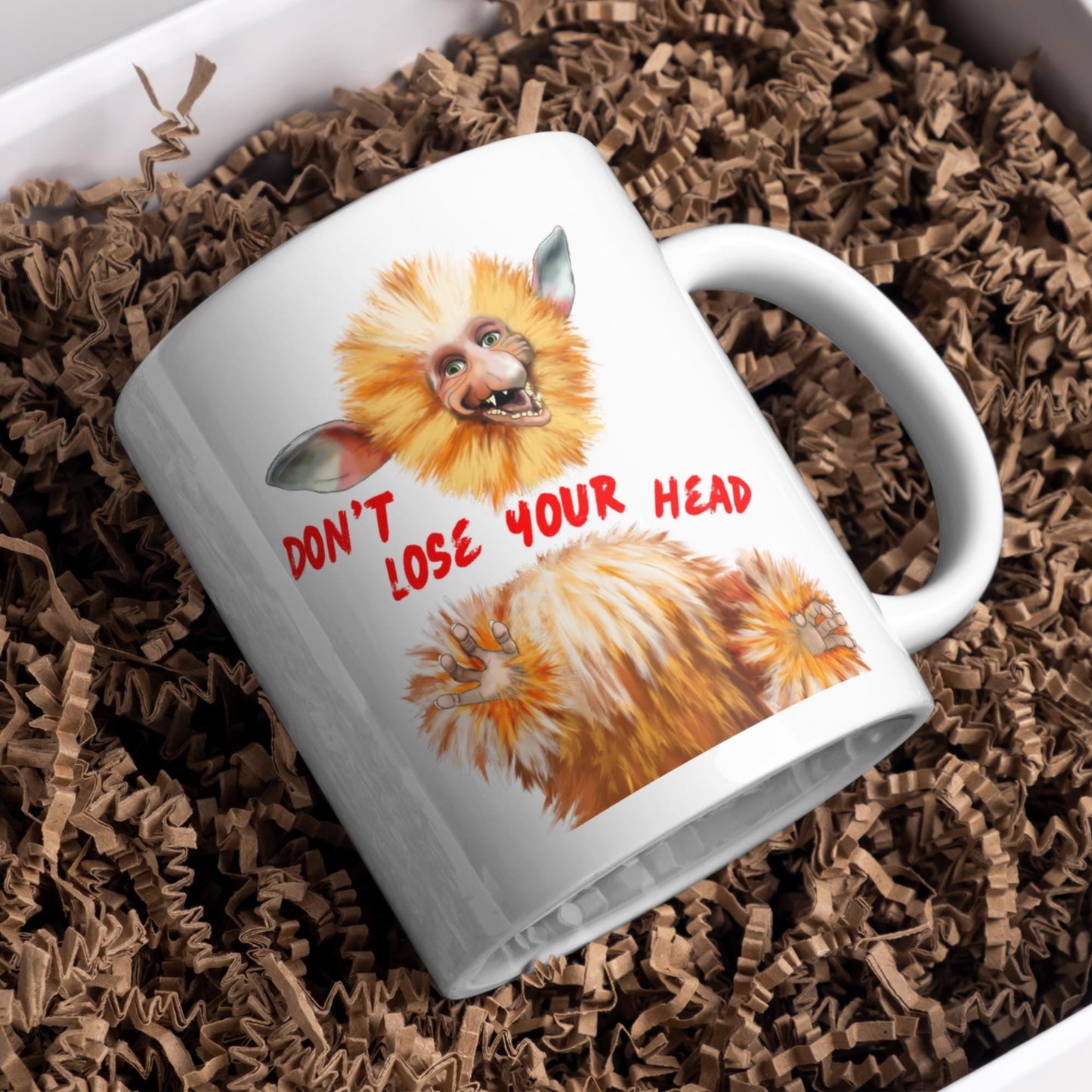Labyrinth Fiery Mug, Tea Cup, 80's Classic, Fantasy Movie, Cult Film Gift - Multi Colour Options