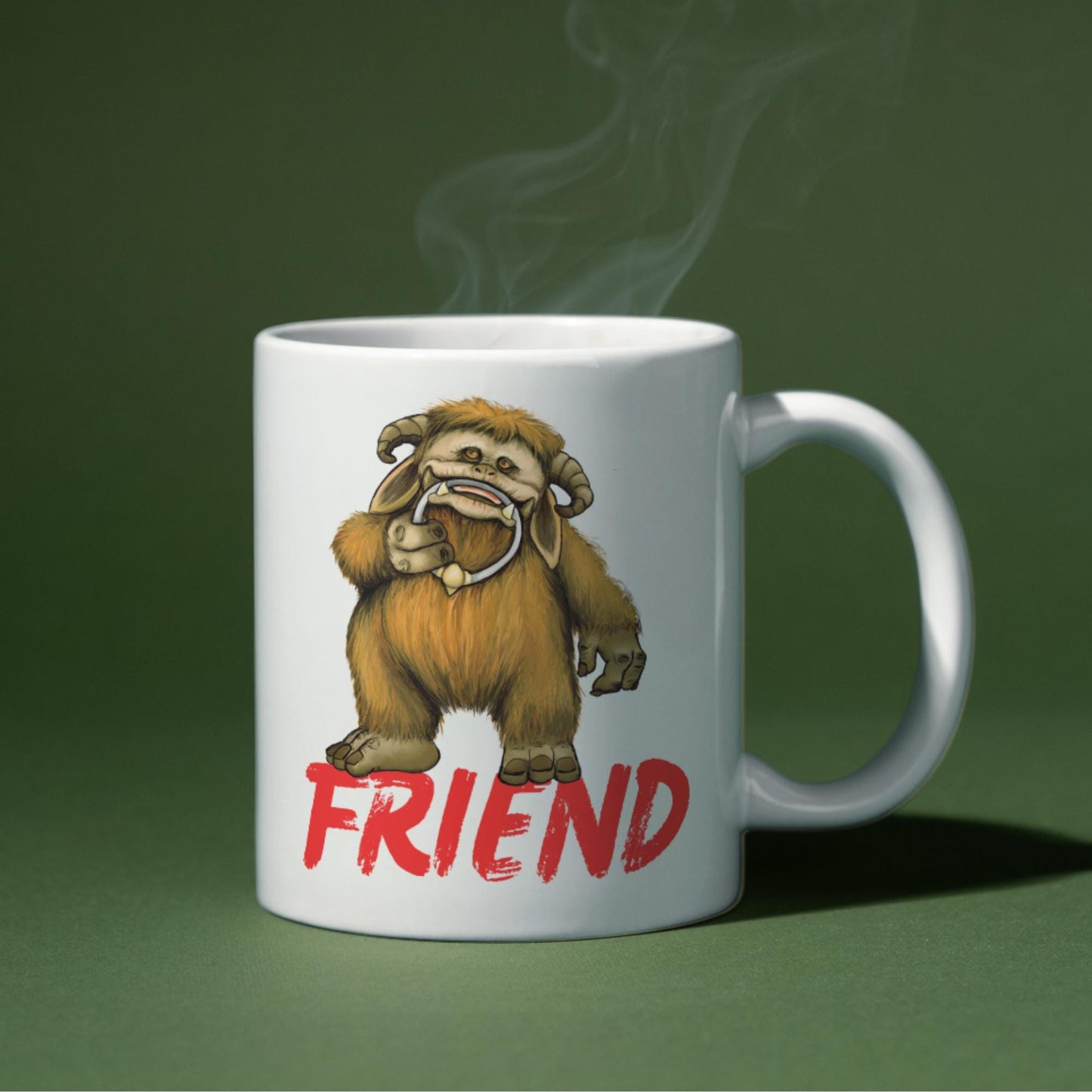Labyrinth Ludo Mug, Tea Cup, 80's Classic, Fantasy Movie, Cult Film Gift - Multi Colour Options