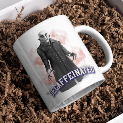 Nosferatu Coffee Mug, Vampire, Dracula, Gothic Halloween Mug, Multi Colour Options