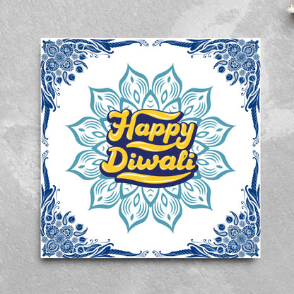 Happy Diwali Greeting Card, Diwali Wishes Card, Festival of Lights, Indian Hindu Celebration Card