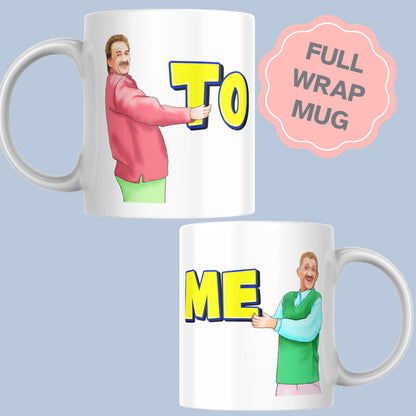 Chuckle Brothers Mug, Retro Kids TV, Pop Culture Mug - Multi Colour Options
