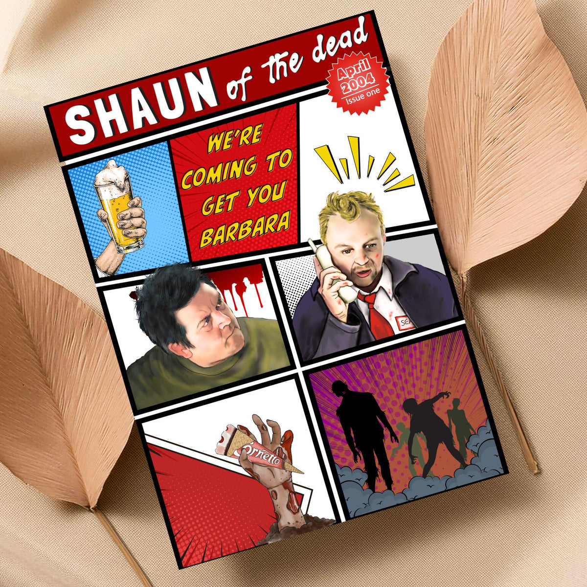 Hot Fuzz, Shaun of the Dead, The World's End Poster Set, Movie Posters, Ice Cream Trilogy Wall Art