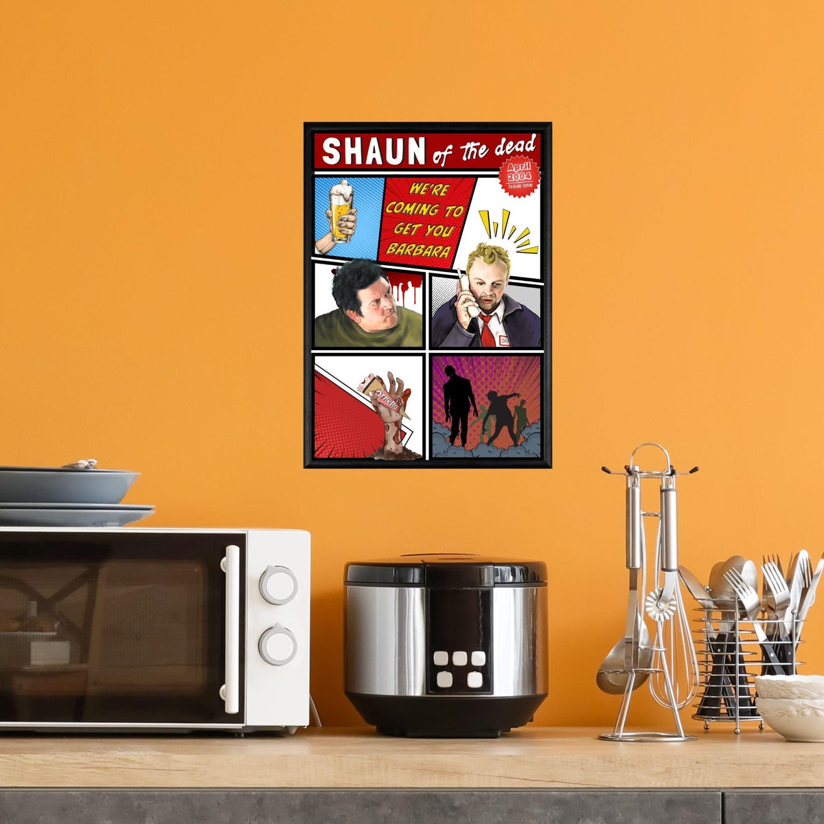 Hot Fuzz, Shaun of the Dead, The World's End Poster Set, Movie Posters, Ice Cream Trilogy Wall Art