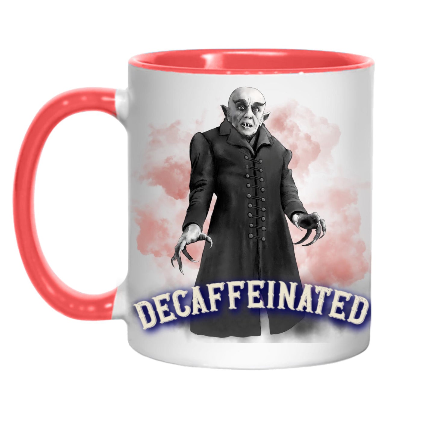 Nosferatu Coffee Mug, Vampire, Dracula, Gothic Halloween Mug, Multi Colour Options