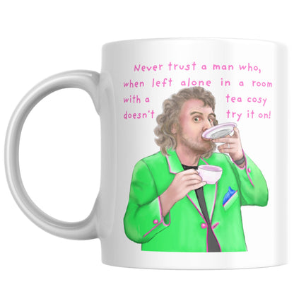 Billy Connolly Mug, Tea Cosy, Funny Gift for Dad - Multi Colour Options