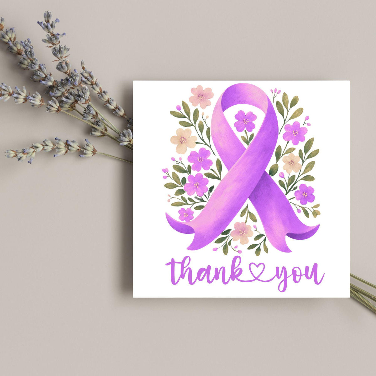 Cancer Treatment Thank You Card, Oncologist Surgeon Appreciation Card, Mcmillan