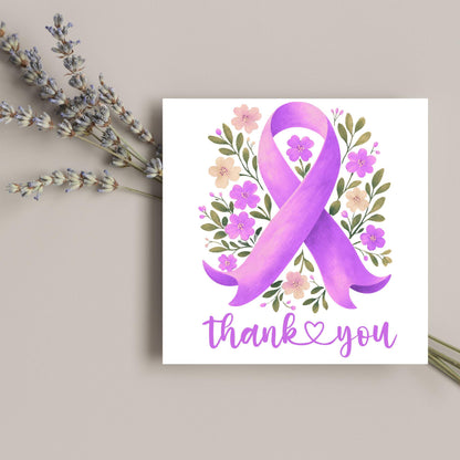 Cancer Treatment Thank You Card, Oncologist Surgeon Appreciation Card, Mcmillan