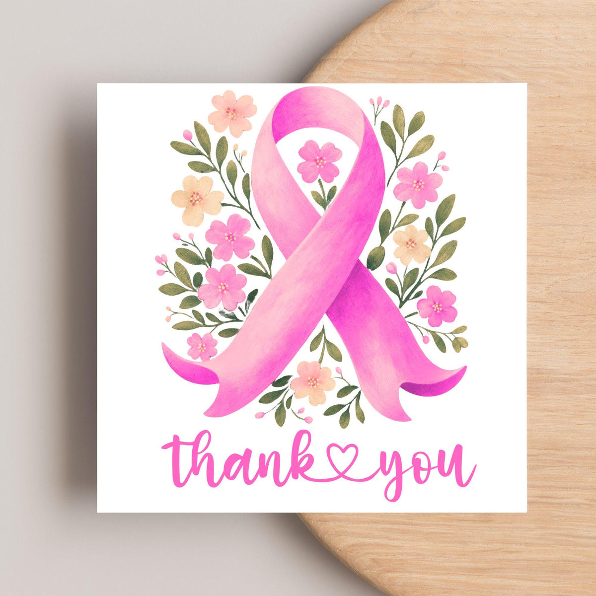 Cancer Treatment Thank You Card, Oncologist Surgeon Appreciation Card, Mcmillan