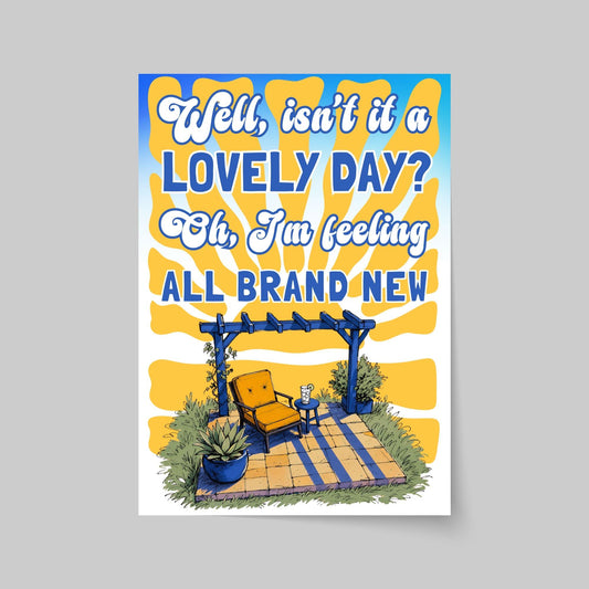 Gorky's Zygotic Mynci Poster Print Wall Art, Welsh Band Art, Patio Song