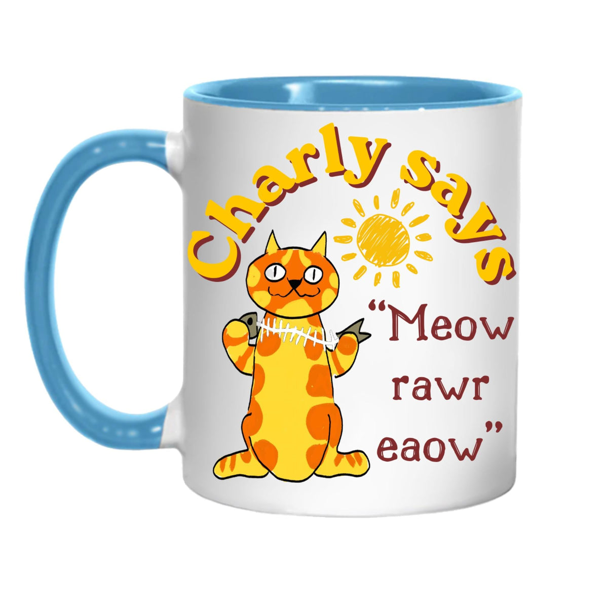 The Prodigy Charly Says Mug, 90's Mug, Rave Music, Multi Colour Options