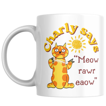 The Prodigy Charly Says Mug, 90's Mug, Rave Music, Multi Colour Options