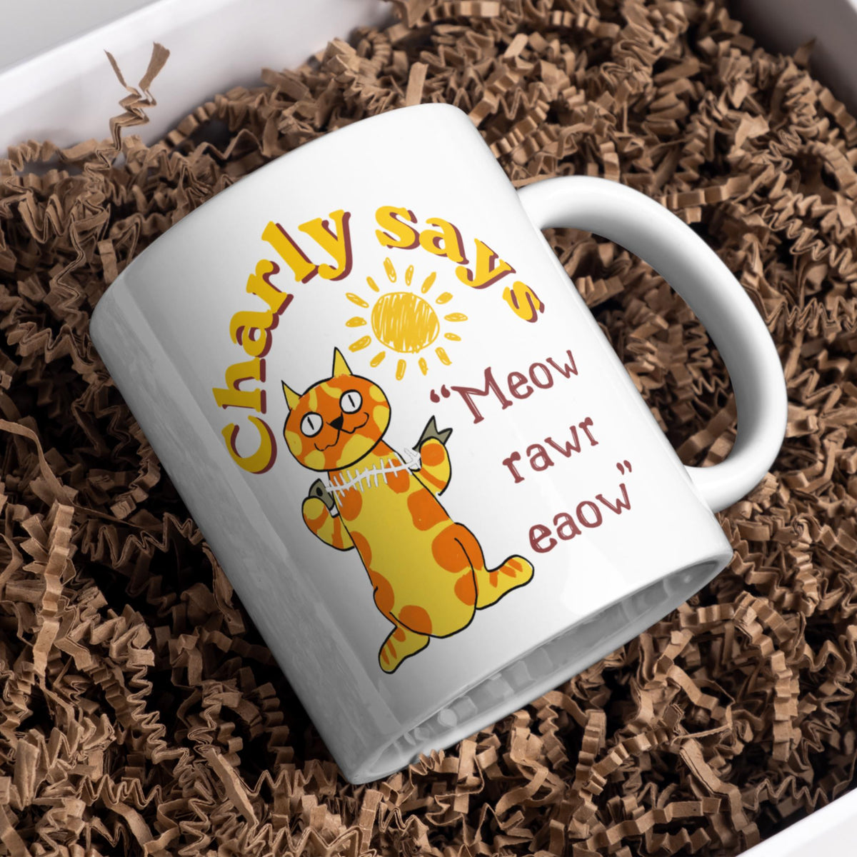 The Prodigy Charly Says Mug, 90's Mug, Rave Music, Multi Colour Options